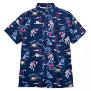 Star Wars Darth Vader and Stormtroopers as Samurai Hawaiian Shirt