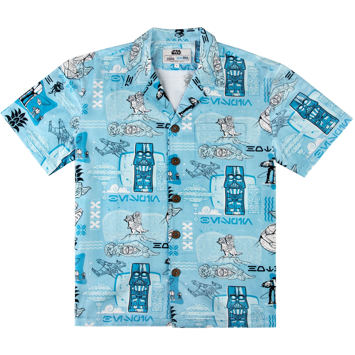 Star Wars The Empire Strikes Back - Planet Hoth Hawaiian Shirt 1 Star Wars The Empire Strikes Back - Planet Hoth Hawaiian Shirt
