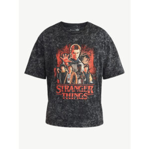Stranger Things Roll Out Graphic Wash T-Shirt