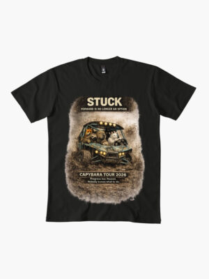 Stuck Forward Is No Longer An Option-Capybara Tour 2026 T-Shirt