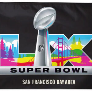 Super Bowl LX 2026 San Francisco Bay Area Flag