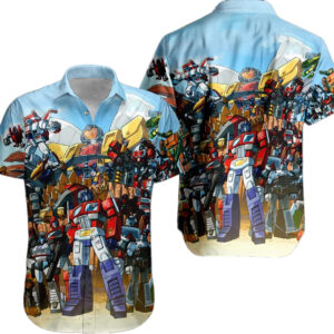 Super Slassic Transformers Robots Gift For Fans Hawaiian Shirt