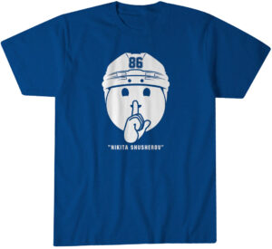 Tampa Bay Lightning Nikita Kucherov Shhh Celly T-Shirt