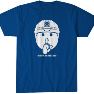 Tampa Bay Lightning Nikita Kucherov Shhh Celly T-Shirt