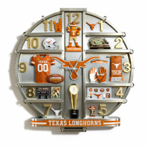 Texas Longhorns Home Decorative 3D Wall Clock