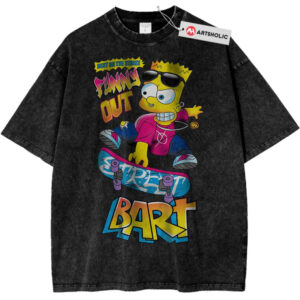 The Simpsons Bart Simpson Washed T-Shirt