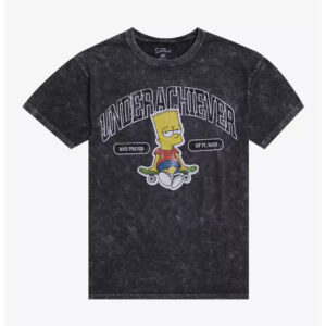 The Simpsons Bart Underachiever Wash T-Shirt