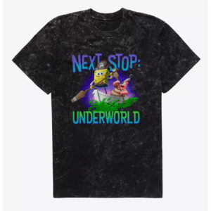 The SpongeBob Movie Next Stop Underworld Wash T-Shirt