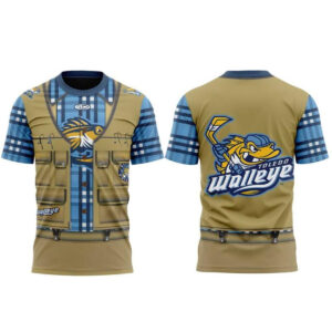 Toledo Walleye Hooked On Fishing 2026 Night Celebrate T-Shirt and Hoodie
