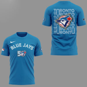 Toronto Blue Jays 50th Anniversary 2026 City Shirt