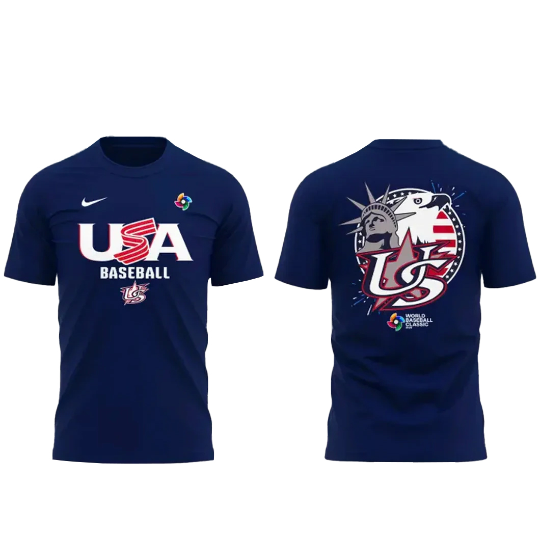 USA Baseball 2026 World Baseball Classic Shirt 1 USA Baseball 2026 World Baseball Classic Shirt