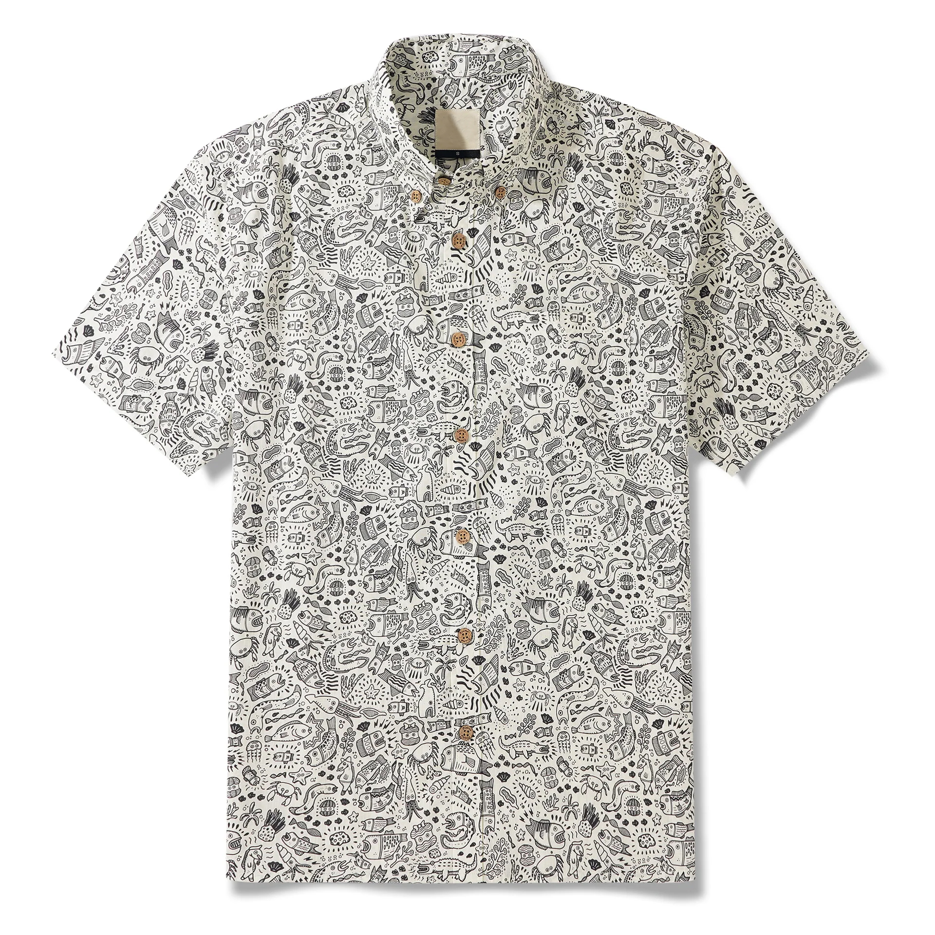 Undersea Party By Erwin Ong Hawaiian Shirt 1 Undersea Party By Erwin Ong Hawaiian Shirt