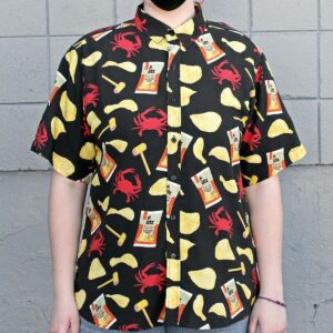 Utz Crab Chips, Mallets, & Crabs (Black) / Hawaiian Shirt