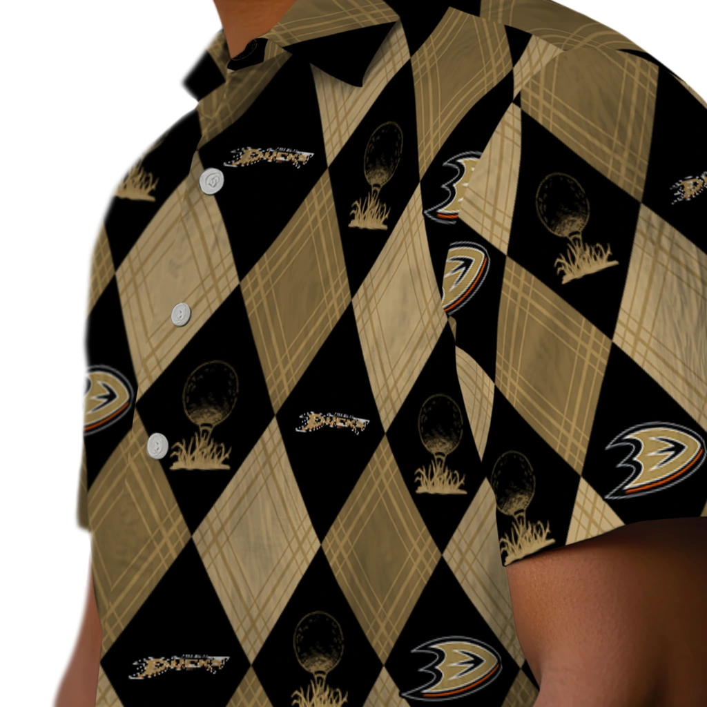 Anaheim Ducks Hawaiian Shirt - Golfing Plaid 8 Anaheim Ducks Hawaiian Shirt - Golfing Plaid - Image 8