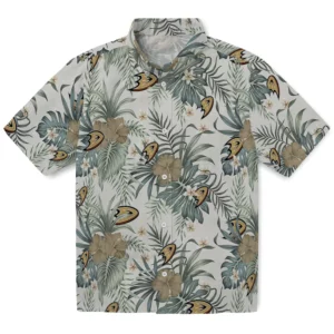 Anaheim Ducks Hawaiian Shirt - Hibiscus Designs