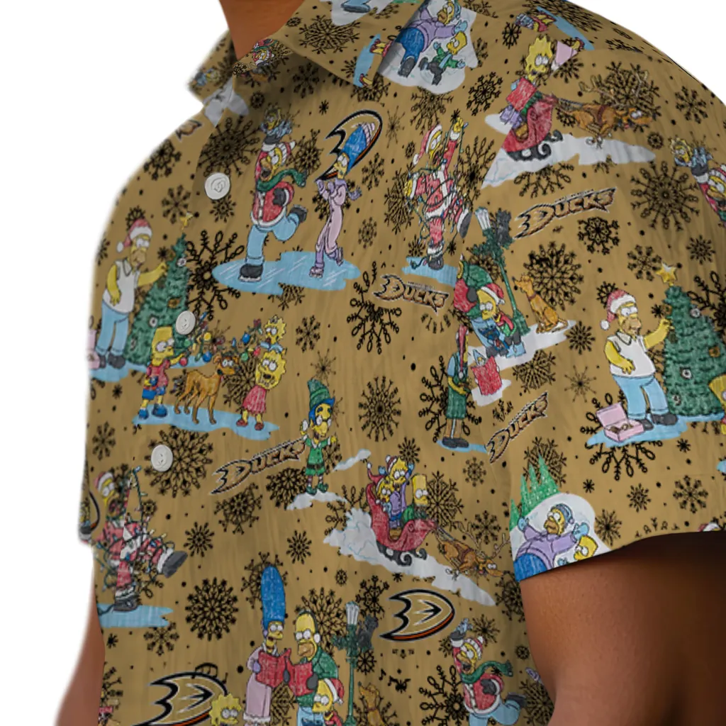 Anaheim Ducks Hawaiian Shirt - Simpsons Christmas 8 Anaheim Ducks Hawaiian Shirt - Simpsons Christmas - Image 8