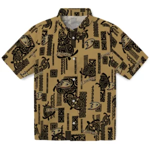 Anaheim Ducks Hawaiian Shirt - Turtle Lines
