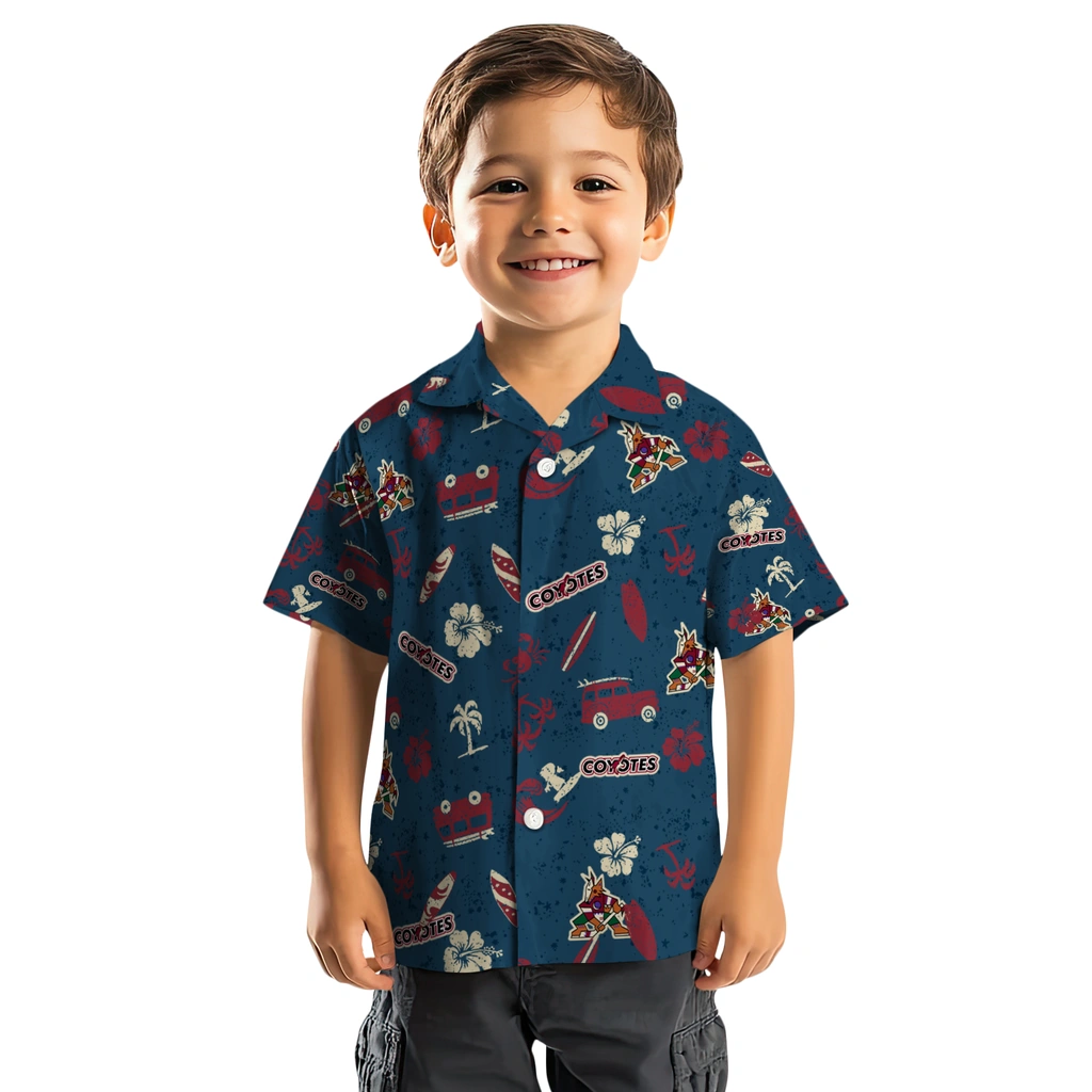 Arizona Coyotes Hawaiian Shirt - Beach Vibe 7 Arizona Coyotes Hawaiian Shirt - Beach Vibe - Image 7