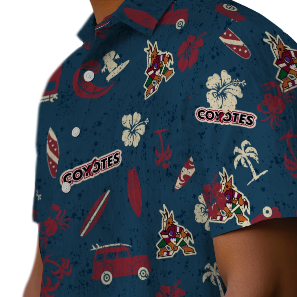 Arizona Coyotes Hawaiian Shirt - Beach Vibe 8 Arizona Coyotes Hawaiian Shirt - Beach Vibe - Image 8