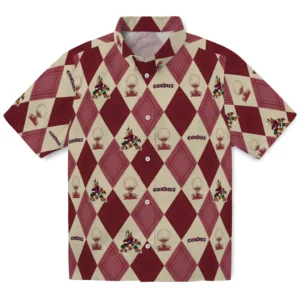 Arizona Coyotes Hawaiian Shirt - Golfing Plaid