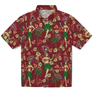 Arizona Coyotes Hawaiian Shirt - Hawaiian Girls Design