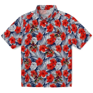 Arizona Coyotes Hawaiian Shirt - Hibiscus Fiesta