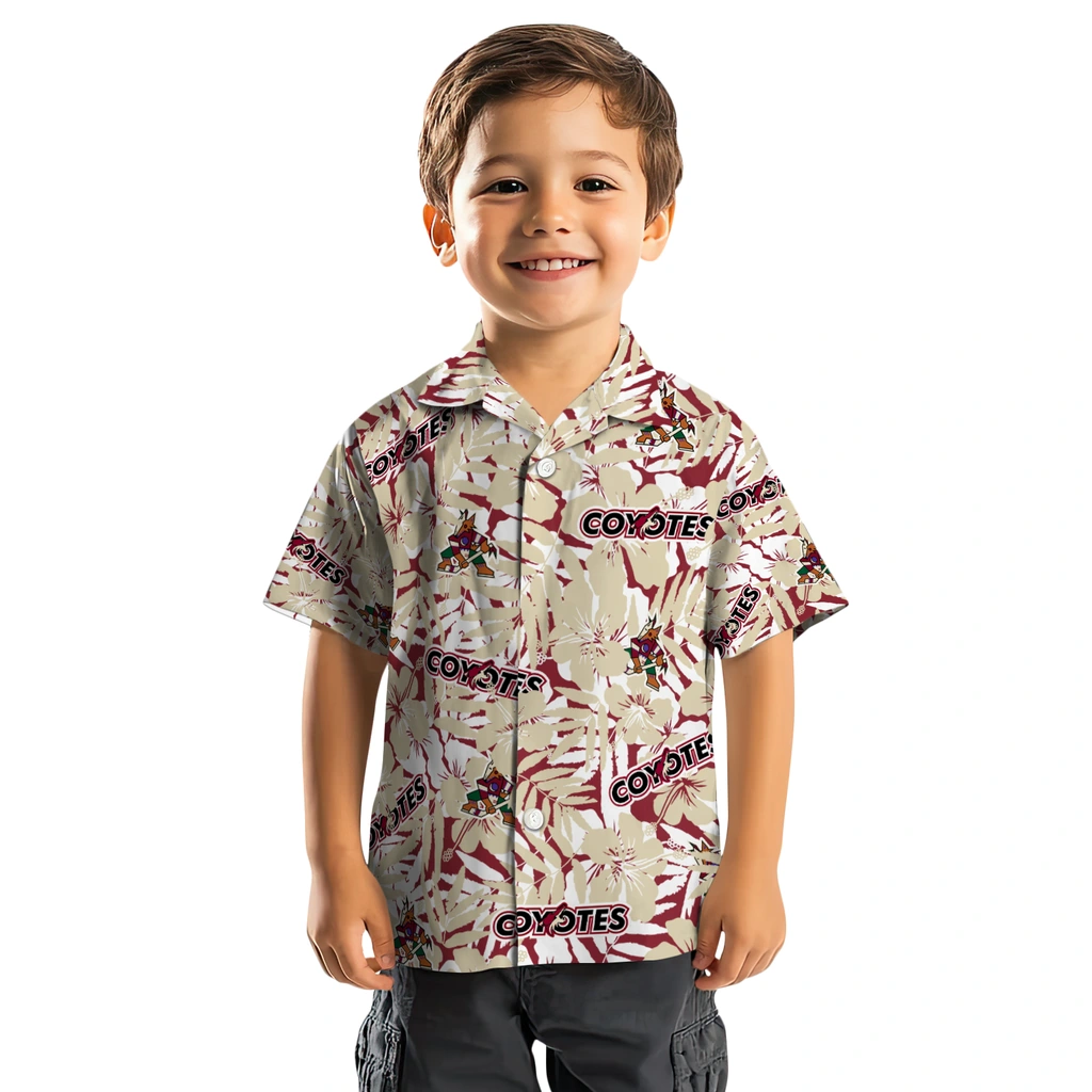 Arizona Coyotes Hawaiian Shirt - Hibiscus Overlay 7 Arizona Coyotes Hawaiian Shirt - Hibiscus Overlay - Image 7