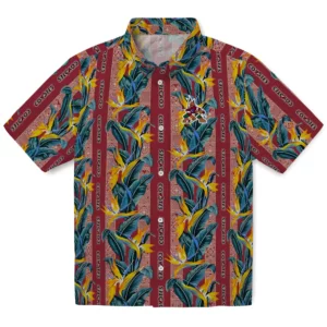 Arizona Coyotes Hawaiian Shirt - Paradise Vines