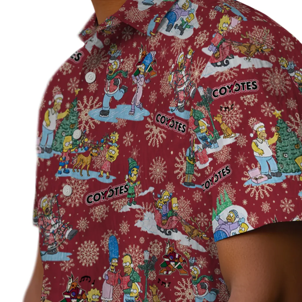 Arizona Coyotes Hawaiian Shirt - Simpsons Christmas 8 Arizona Coyotes Hawaiian Shirt - Simpsons Christmas - Image 8