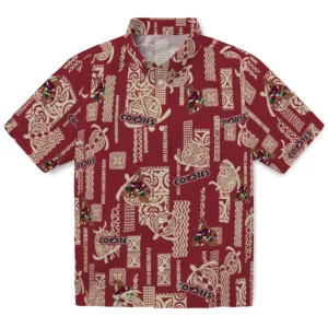 Arizona Coyotes Hawaiian Shirt - Turtle Lines