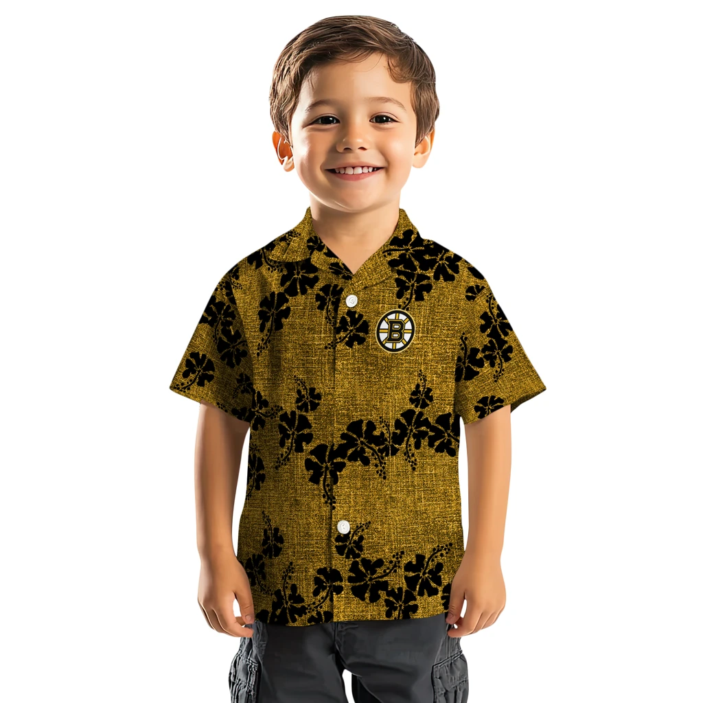 Boston Bruins Hawaiian Shirt - 50th State Flower 7 Boston Bruins Hawaiian Shirt - 50th State Flower - Image 7