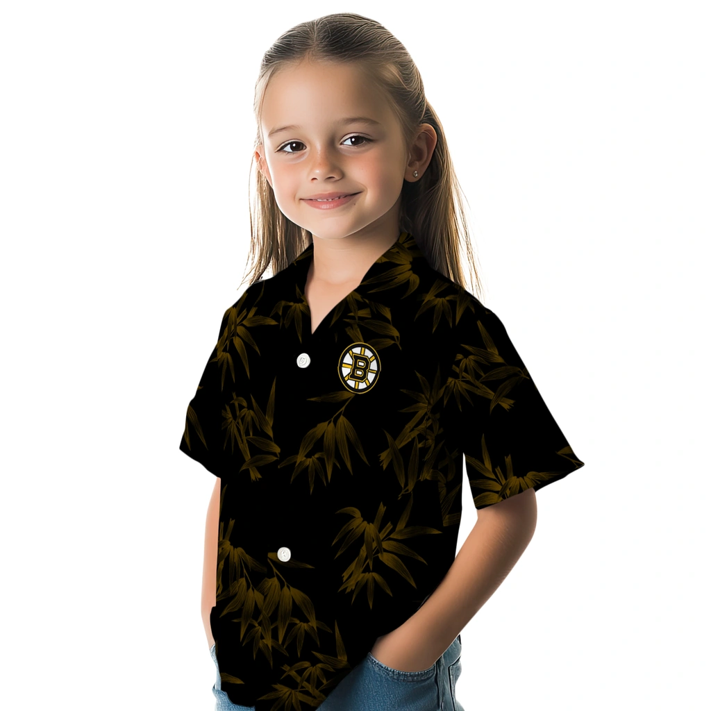 Boston Bruins Hawaiian Shirt - Bamboo Branches 6 Boston Bruins Hawaiian Shirt - Bamboo Branches - Image 6