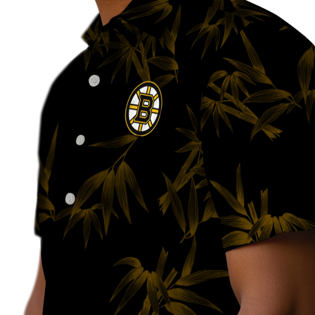 Boston Bruins Hawaiian Shirt - Bamboo Branches 8 Boston Bruins Hawaiian Shirt - Bamboo Branches - Image 8