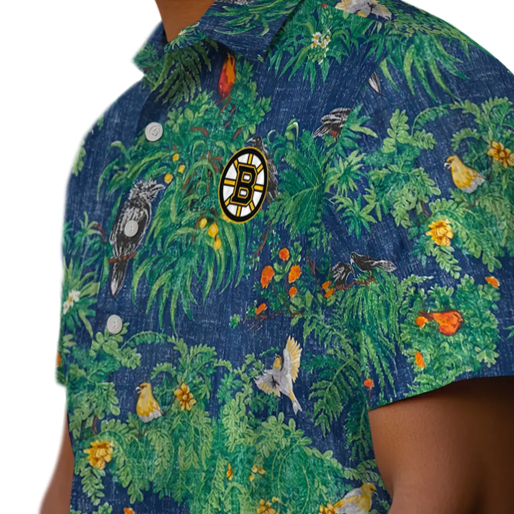 Boston Bruins Hawaiian Shirt - Bird Canopy 8 Boston Bruins Hawaiian Shirt - Bird Canopy - Image 8