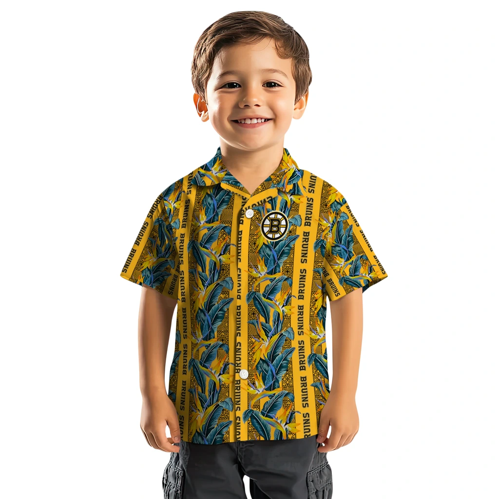 Boston Bruins Hawaiian Shirt - Paradise Vines 7 Boston Bruins Hawaiian Shirt - Paradise Vines - Image 7