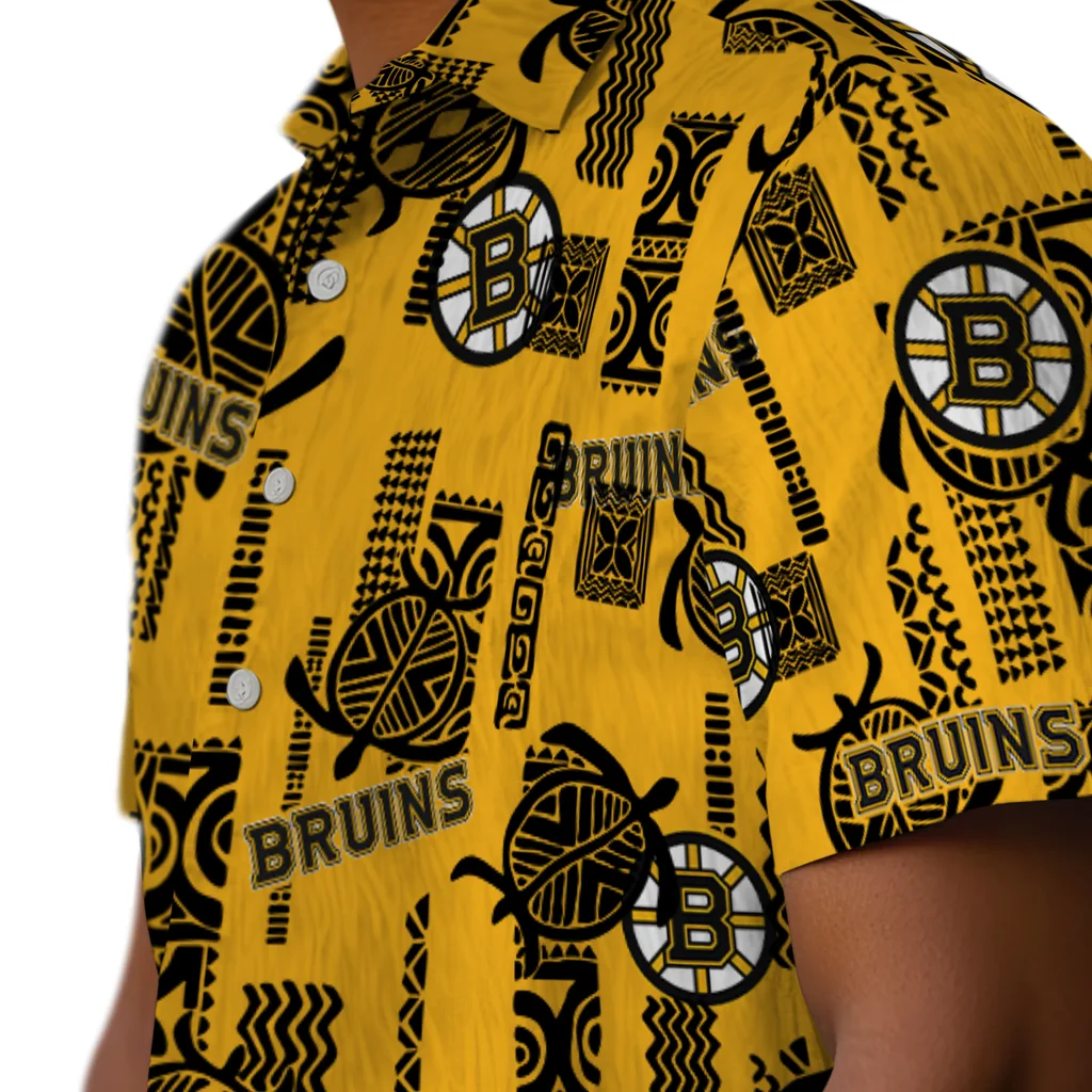 Boston Bruins Hawaiian Shirt - Turtle Lines 8 Boston Bruins Hawaiian Shirt - Turtle Lines - Image 8