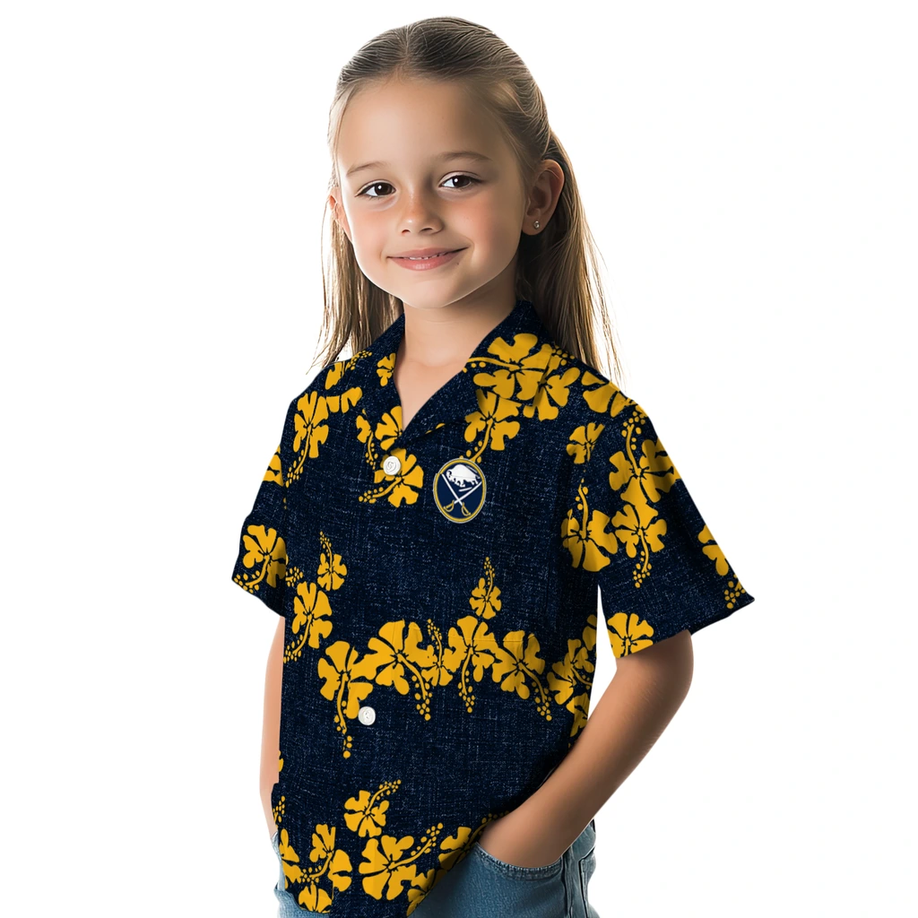 Buffalo Sabres Hawaiian Shirt - 50th State Flower 6 Buffalo Sabres Hawaiian Shirt - 50th State Flower - Image 6