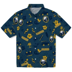 Buffalo Sabres Hawaiian Shirt - Beach Vibe