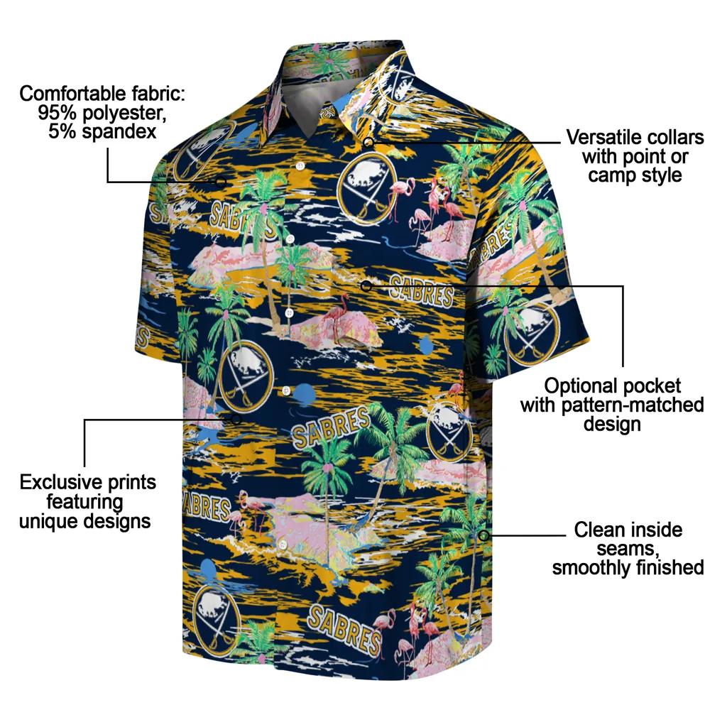 Buffalo Sabres Hawaiian Shirt - Hawaii Island 5 Buffalo Sabres Hawaiian Shirt - Hawaii Island - Image 5