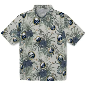 Buffalo Sabres Hawaiian Shirt - Hibiscus Designs