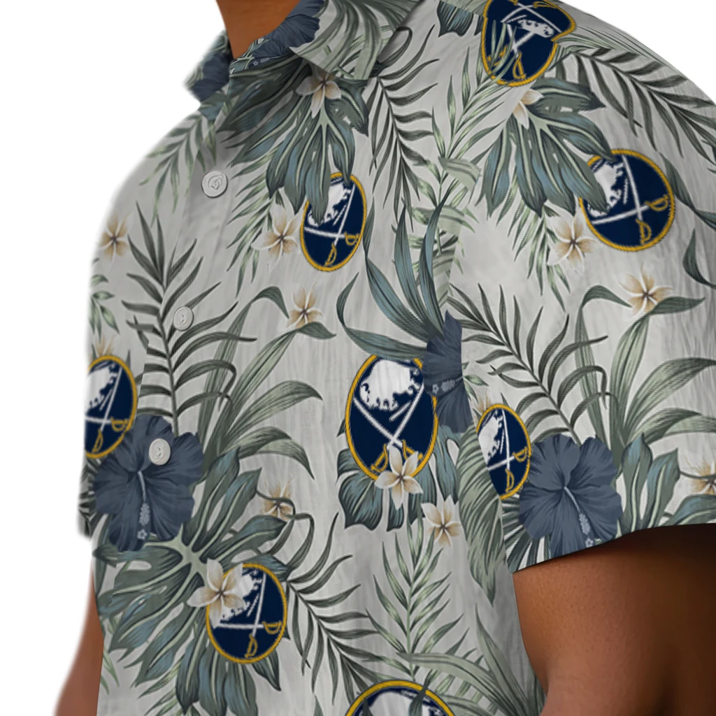 Buffalo Sabres Hawaiian Shirt - Hibiscus Designs 8 Buffalo Sabres Hawaiian Shirt - Hibiscus Designs - Image 8