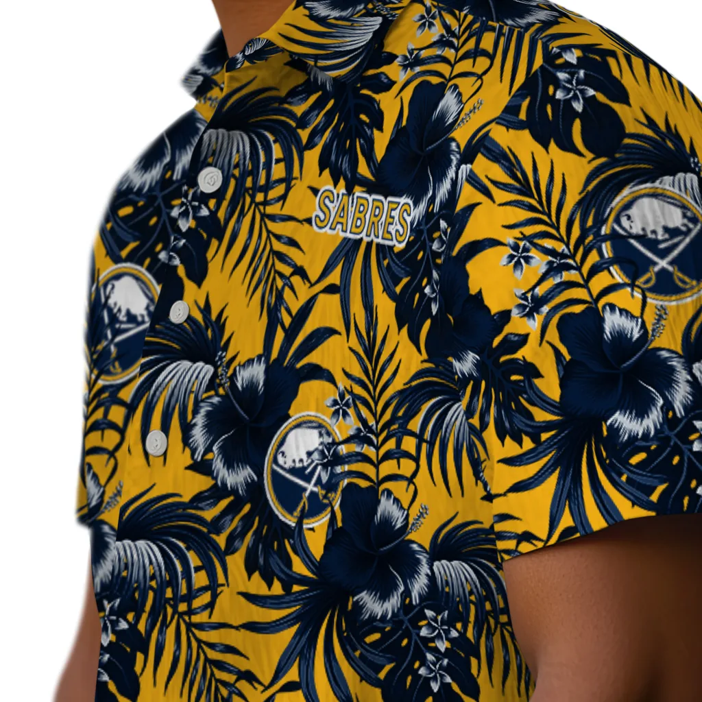 Buffalo Sabres Hawaiian Shirt - Hibiscus Exotic 8 Buffalo Sabres Hawaiian Shirt - Hibiscus Exotic - Image 8