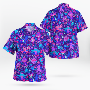 Paranormal Pokemon Hawaiian Shirt