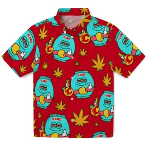 Calgary Flames Hawaiian Shirt - Chill Vibe