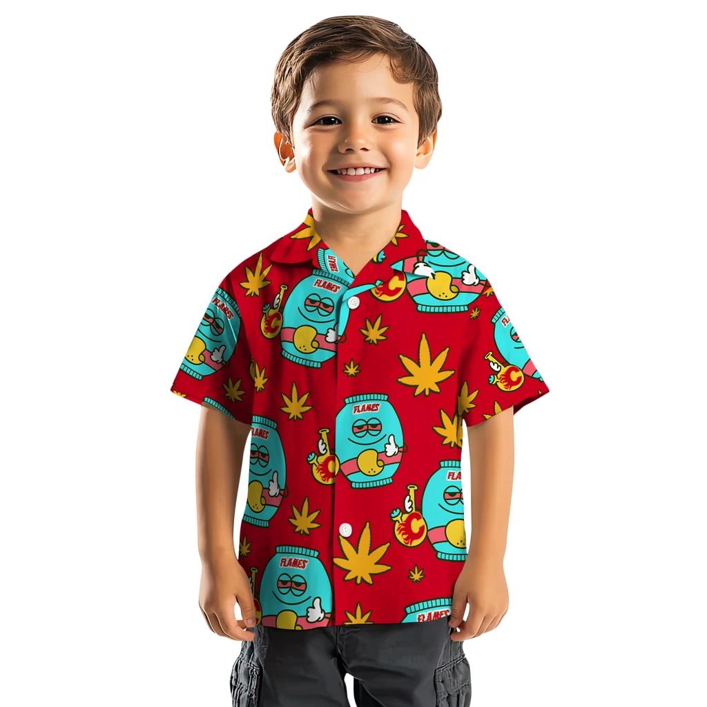 Calgary Flames Hawaiian Shirt - Chill Vibe 7 Calgary Flames Hawaiian Shirt - Chill Vibe - Image 7