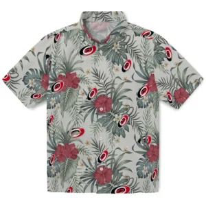 Carolina Hurricanes Hawaiian Shirt - Hibiscus Designs