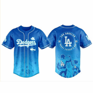 2025 LA Dodgers Happy Father Day Baseball Jersey