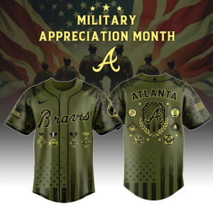 Atlanta Braves x Military Appreciation Month Special Edition Jersey 2025