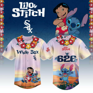 Chicago White Sox x Lilo And Stitch Special Edition Jersey 2025 Chicago White Sox Merch