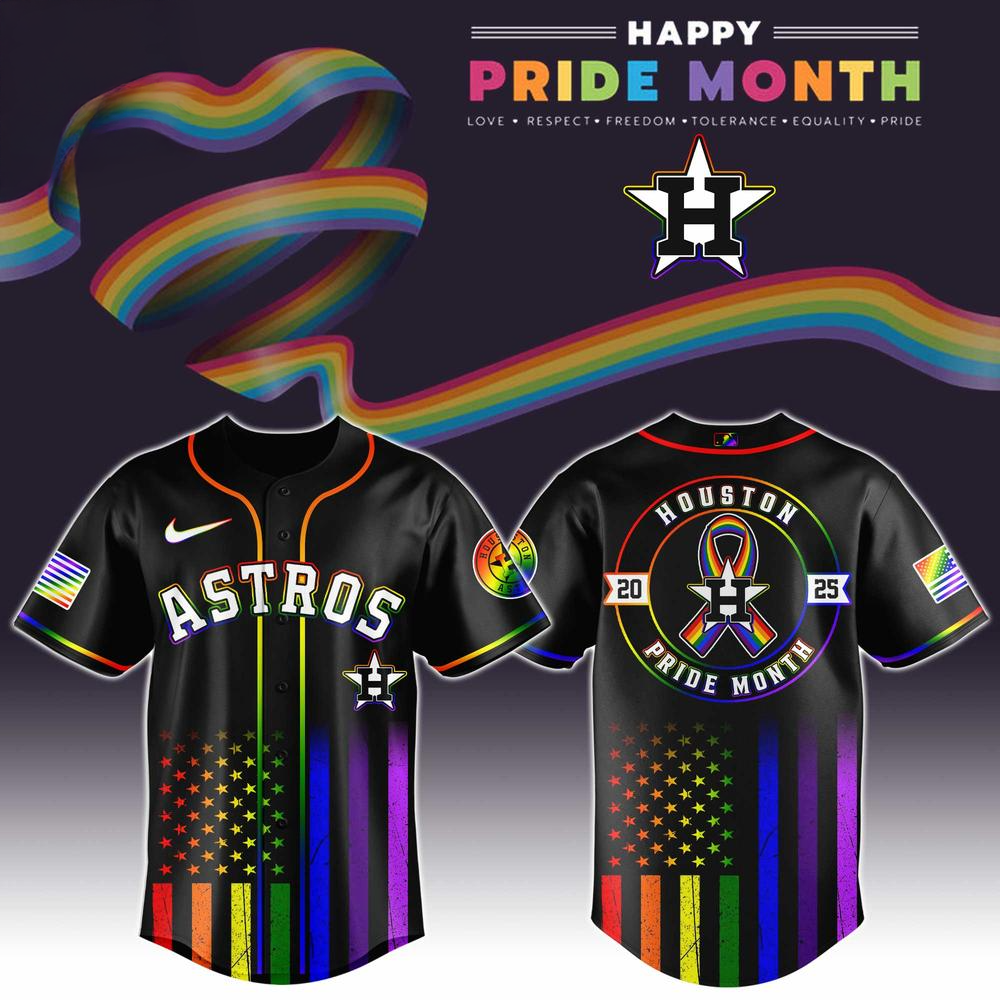 Houston Astros Special Pride Month Jersey Houston Astros Merch Sentimental Father's Day Gifts 1 Houston Astros Special Pride Month Jersey Houston Astros Merch Sentimental Father's Day Gifts